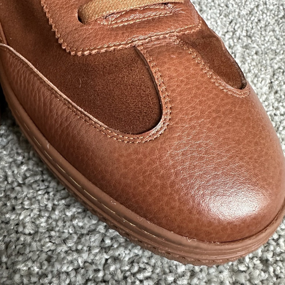 Marc Nolan Captain Carmel Leather Suede Loafer Dress Shoes Men Size 14 Beautiful - Picture 8 of 12